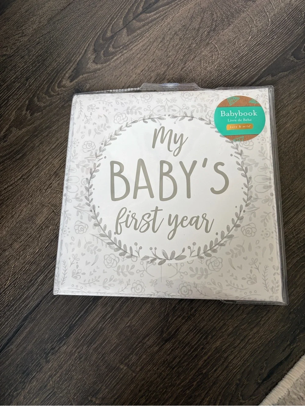 'My Baby's First Year' Memory Book - White